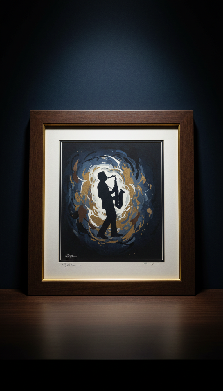 Signed limited edition print on art paper