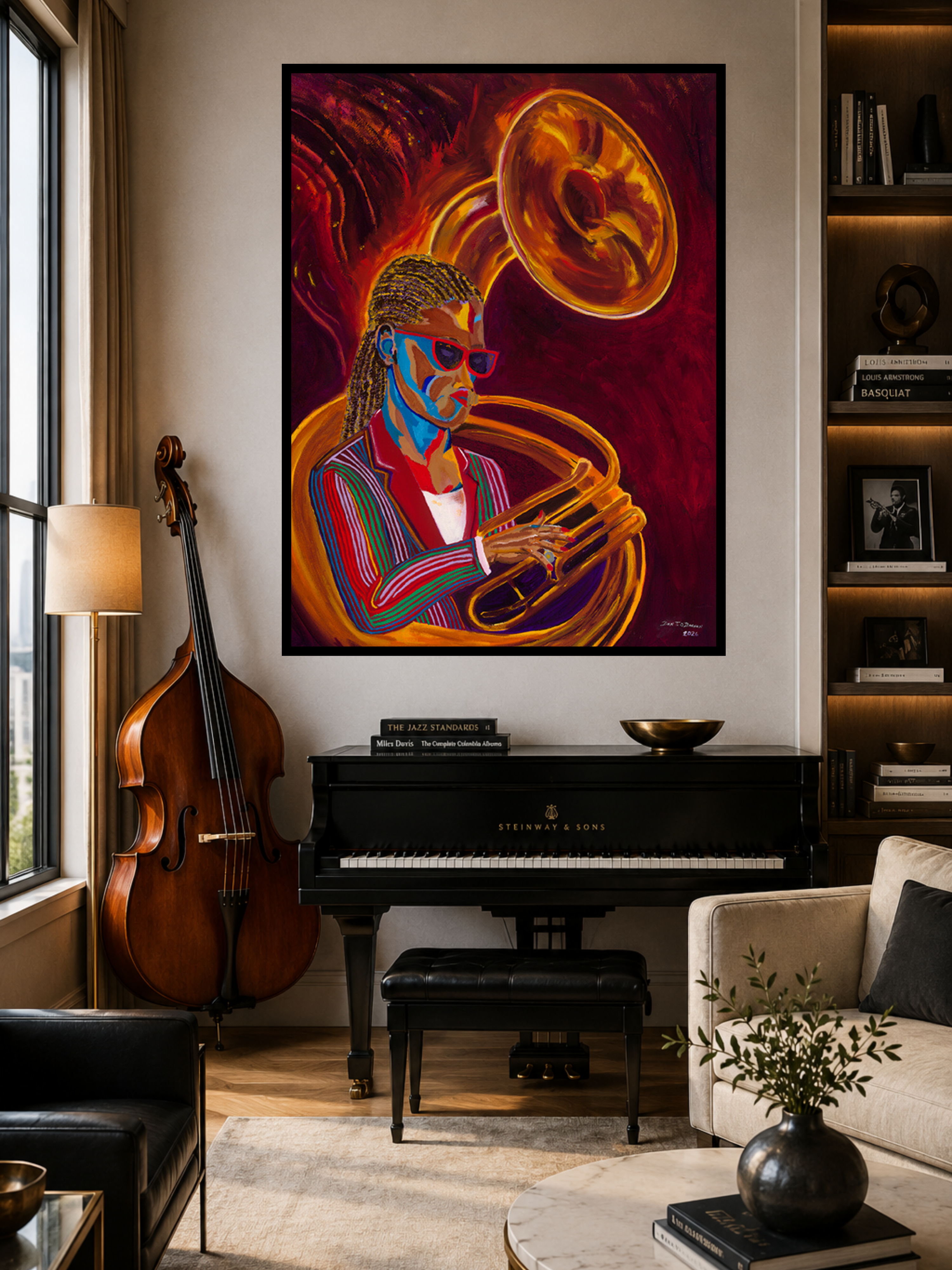 Second Line Jazz Fine Art Print | New Orleans Wall Art | O'Bannon Studios