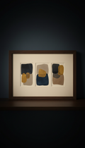 Gallery frame with archival art paper
